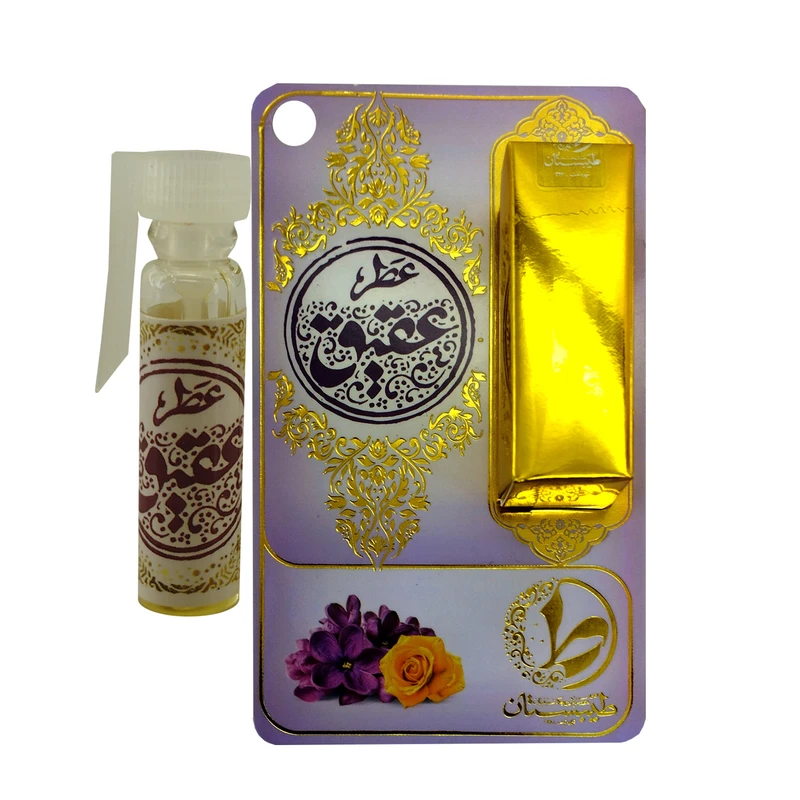 عطر جیبی طیبستان مدل عقیق کد 102501 حجم 1 میلی لیتر 