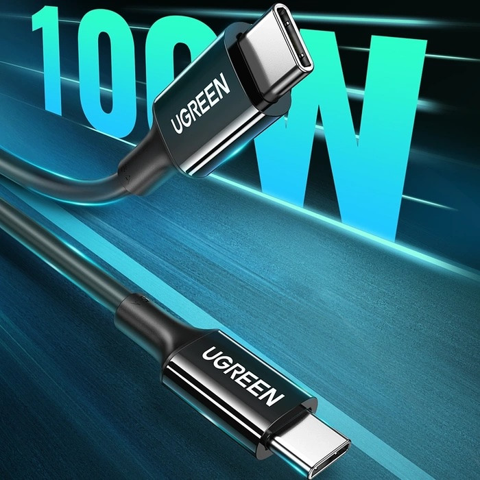 کابل USB-C یوگرین مدل US300 طول 1.5 متر