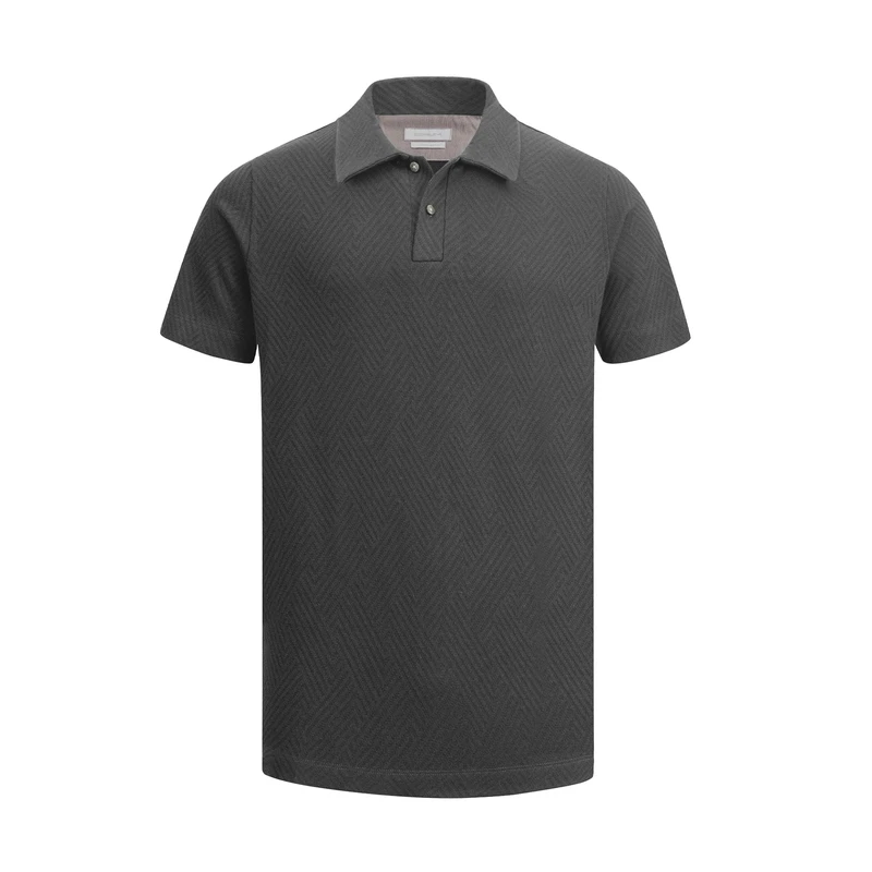 پولوشرت آستین کوتاه یقه برگردان مردانه کروم مدل 2512321
