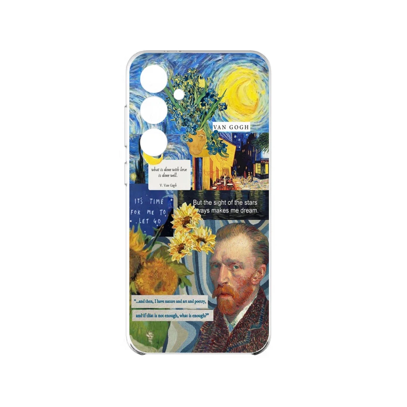 کاور طرح ونگوگ مناسب برای گوشی موبایل سامسونگ Galaxy S24 Fe