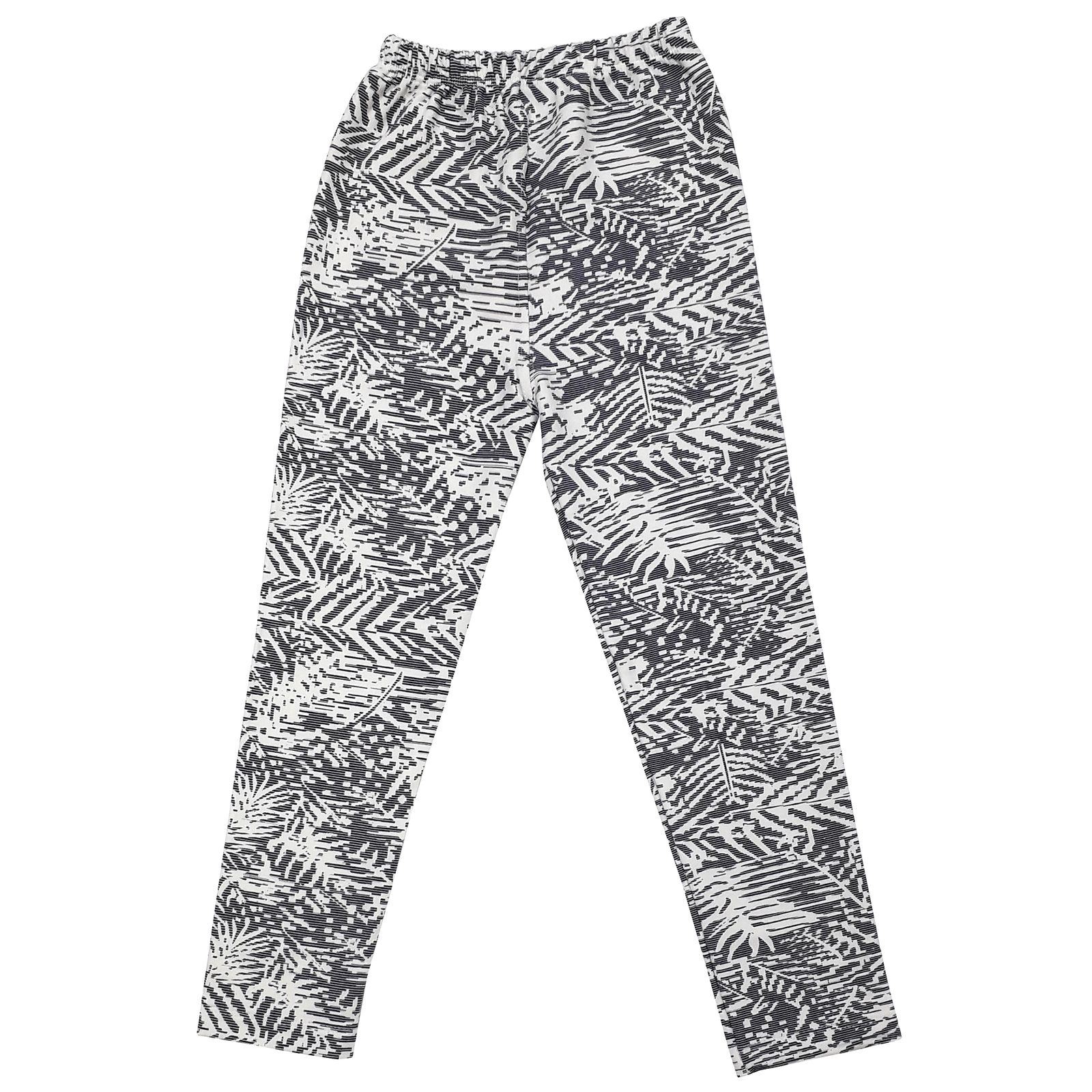 ست تی شرت و شلوار دخترانه طرح دختر و خرگوش کد 3073 -  - 14