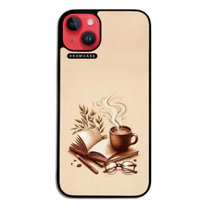 AKAM AMC-WA14PLUS-COFFEE-4 Cover For Apple iPhone 14 Plus