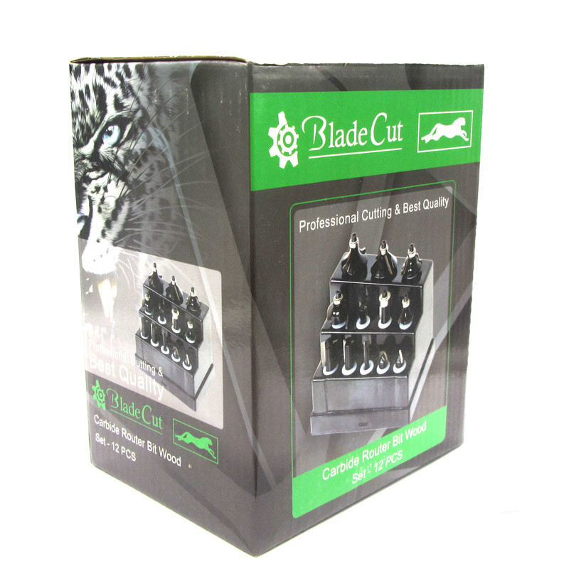 مجموعه 12 عددی تیغ اور فرز بلید کات کد 329 مجموعه 12 عددی تیغ اور فرز بلید کات کد 329