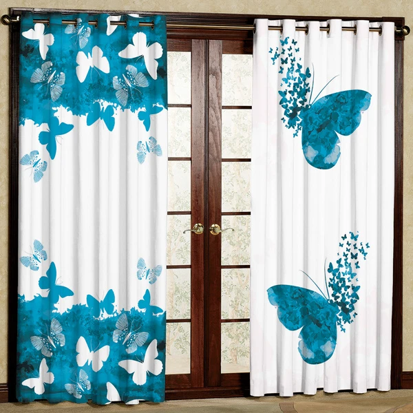 پرده مدل مخمل پانچی کد 6248 سایز 280x140 سانتی متر