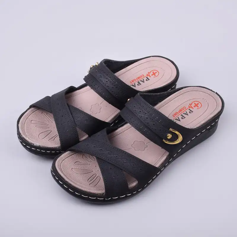 دمپایی زنانه پاپا مدل BK.2281