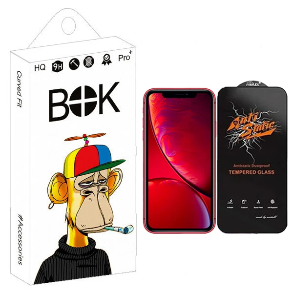 محافظ صفحه نمایش بوک مدل Antistatic Touch مناسب برای گوشی موبایل اپل Iphone XR / 11