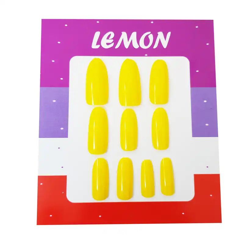 ناخن مصنوعی لمون مدل YE90 مجموعه 10 عددی