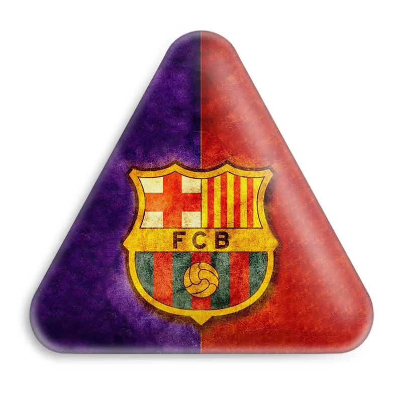 پیکسل خندالو طرح باشگاه بارسلونا مدل مثلثی کد 2061
