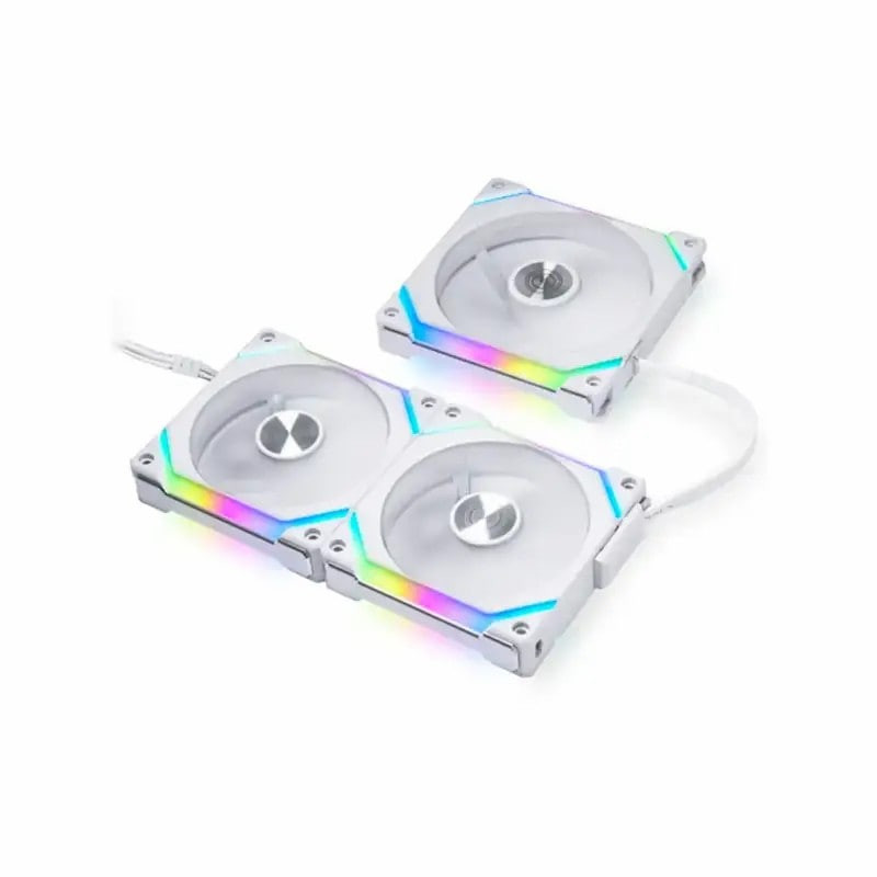 فن کیس لیان لی مدل UNI FAN SL 120 V2 Wh بسته 3 عددی