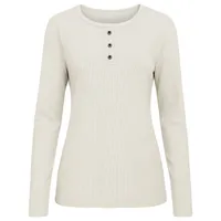 بلوز آستین بلند یقه دکمه دار زنانه مدل پیتونا