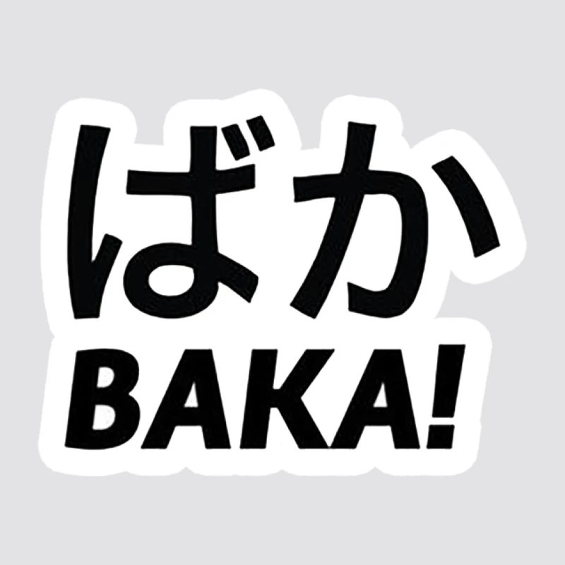 استیکر لپ تاپ پیکسل میکسل مدل انیمه باکا baka