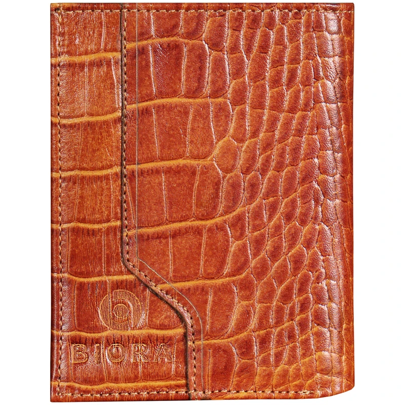 عکس شماره 8 : کیف پول مردانه بیورا مدل چرم طبیعی کروکودیلی کد kpk31
