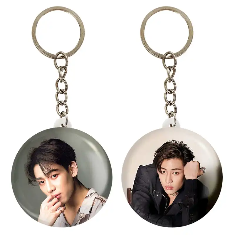 جاکلیدی خندالو مدل بم بم گروه گات سون GOT7 کد 2094220940 مجموعه 2 عددی