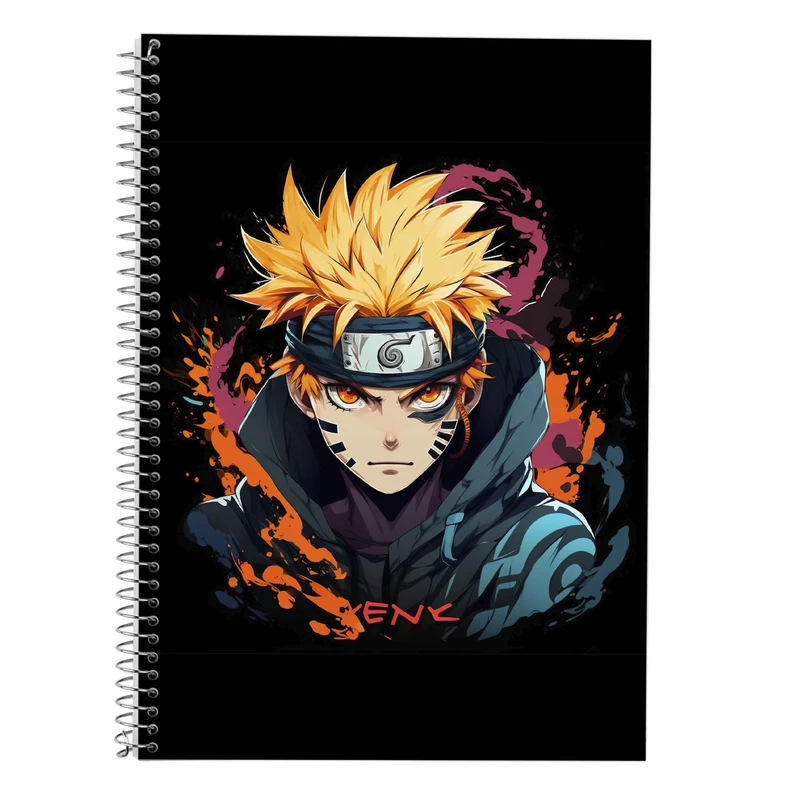 دفتر لغت 50 برگ مدوپد طرح Naroto کد DF11077