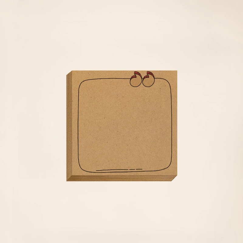 کاغذ یادداشت مریخ مدل Stop 1067 ساز ۹×۹ سانتیمتر 