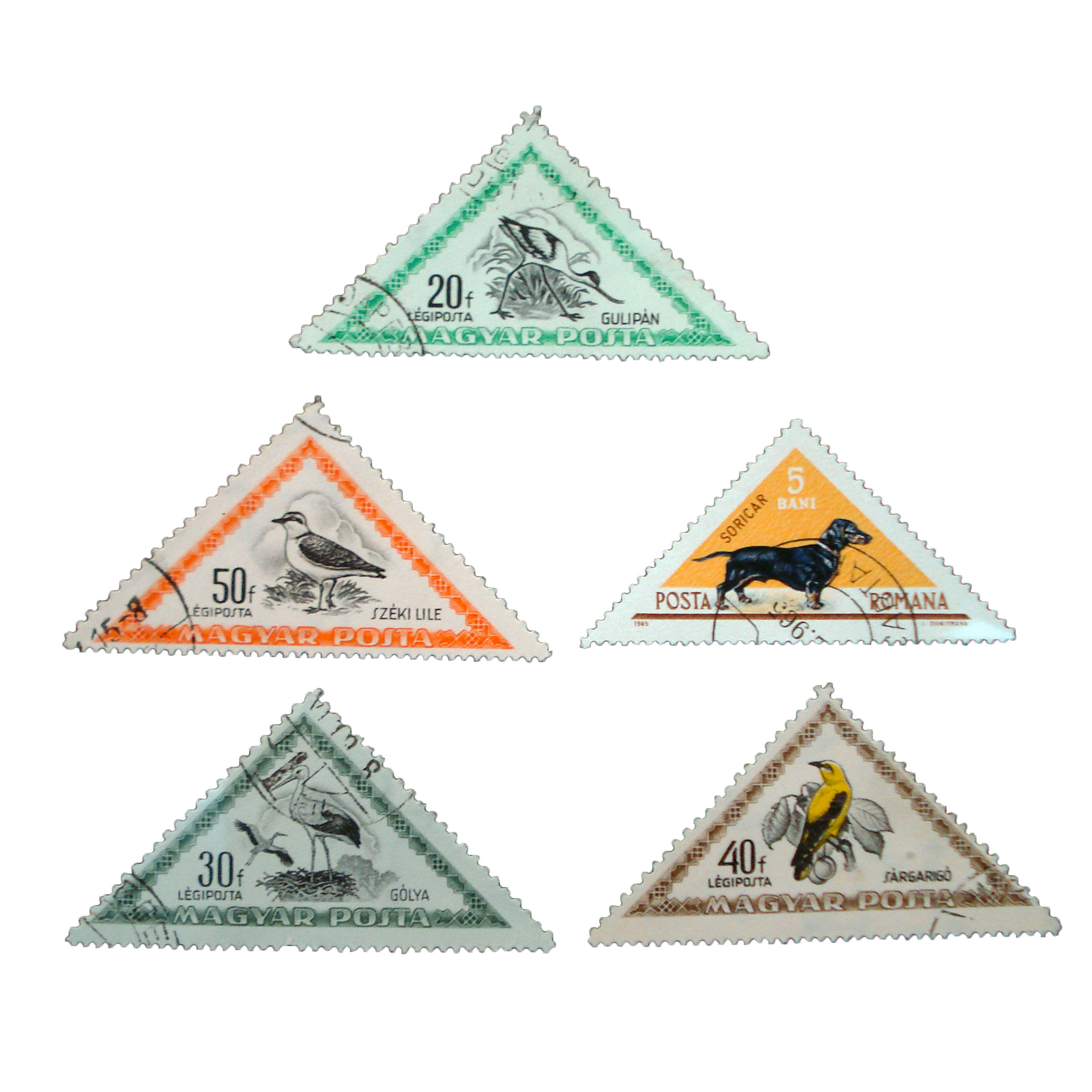 تمبر یادگاری مدل طبیعت کد 1494 مجموعه 5 عددی