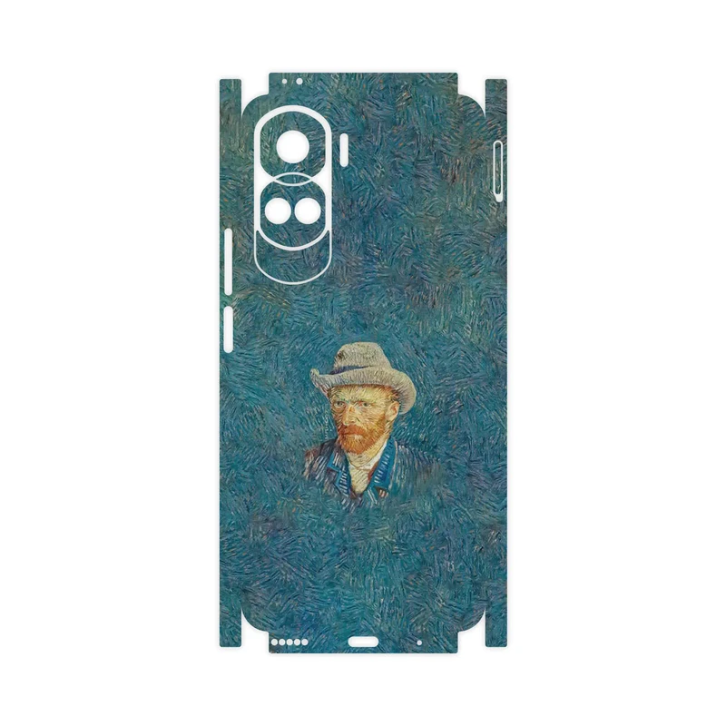 برچسب پوششی ماهوت مدل Self portrait with a gray felt hat-FullSkin مناسب برای گوشی موبایل آنر 90 Lite