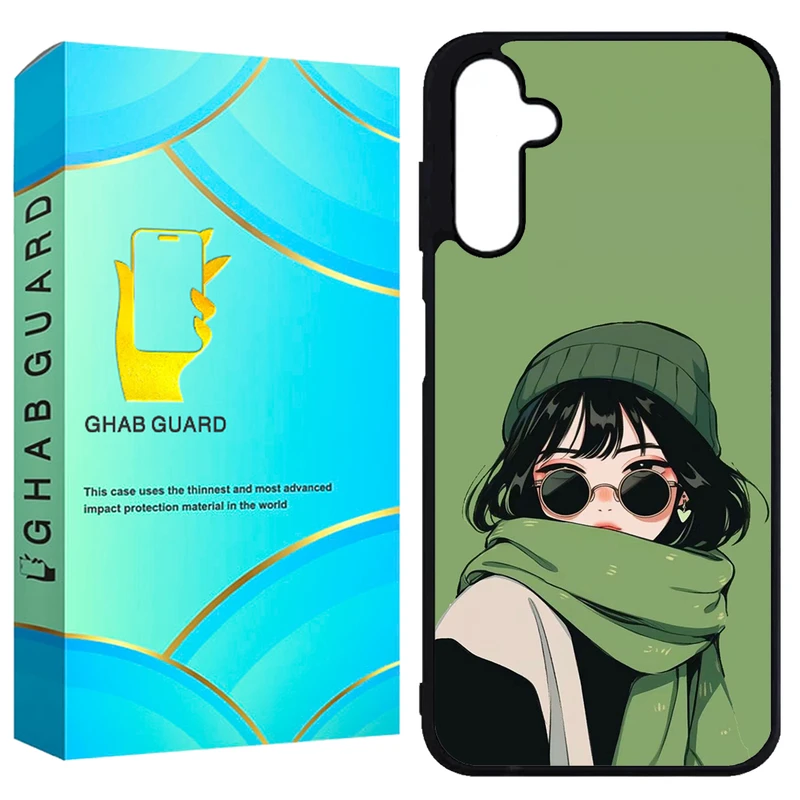 کاور قاب گارد طرح دختر مدل GCHPA25 مناسب برای گوشی موبایل سامسونگ Galaxy A25