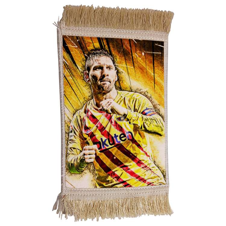 فرش ماشینی دیوارکوب مدل مسی کد 38