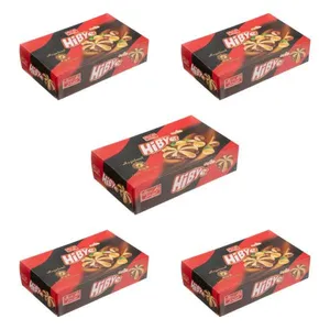 بیسکویت های بای شیرین عسل با طعم فندق - 300 گرم بسته 5 عددی