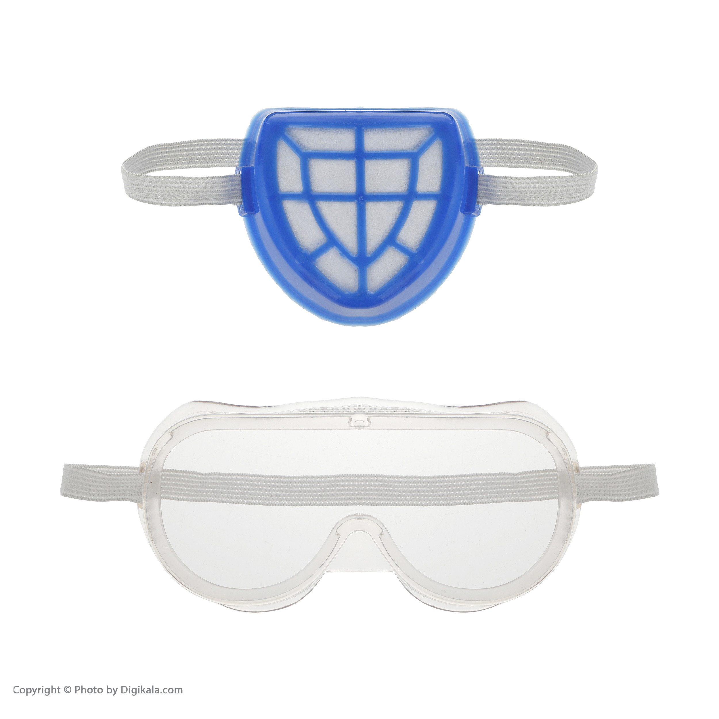 عینک ایمنی کد 2S به همراه ماسک ایمنی عینک ایمنی کد 2S به همراه ماسک ایمنی