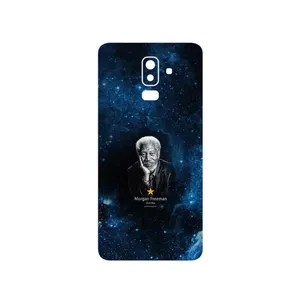 MAHOOT Morgan Freeman Cover Sticker for Samsung Galaxy J8