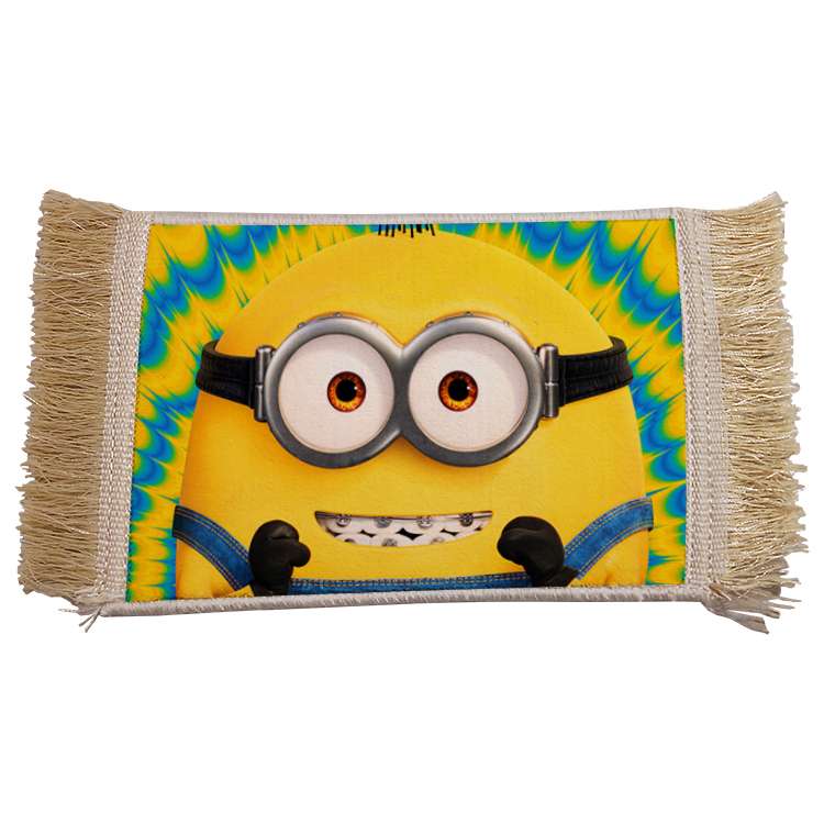 فرش ماشینی دیوارکوب مدل مینیون کد 61