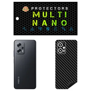 Multi Nano X-F1C Carbon Rear Skin For Xiaomi Poco X4 GT
