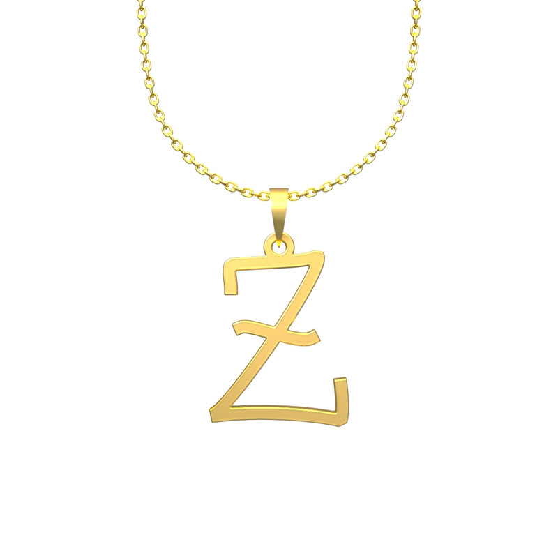 گردنبند طلا 18 عیار زنانه مدوپد مدل حرف Z کد H2-1-1442 گردنبند طلا 18 عیار زنانه مدوپد مدل حرف Z کد H2-1-1442