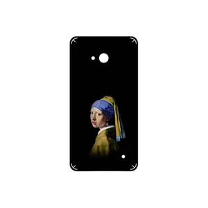 MAHOOT Girl with a Pearl Earring of Vermeer Cover Sticker for Microsoft Lumia 640