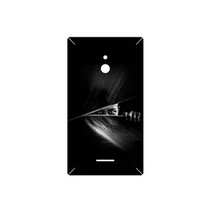 MAHOOT Black Portrait Cover Sticker for Nokia XL