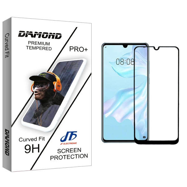 محافظ صفحه نمایش جی اف مدل Diamond glass مناسب برای گوشی موبایل هوآوی P30