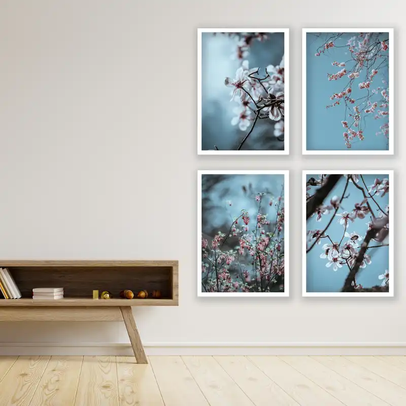 تابلو مدل طبیعت کد LA-G4020 مجموعه 4 عددی