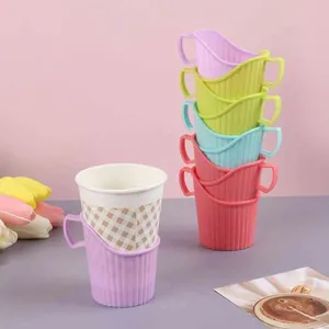 استند لیوان یکبار مصرف مدل CM-220 بسته 20 عددی 