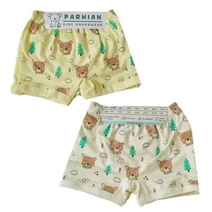 شورت پسرانه مدل پادار کد 3202 مجموعه 2 عددی