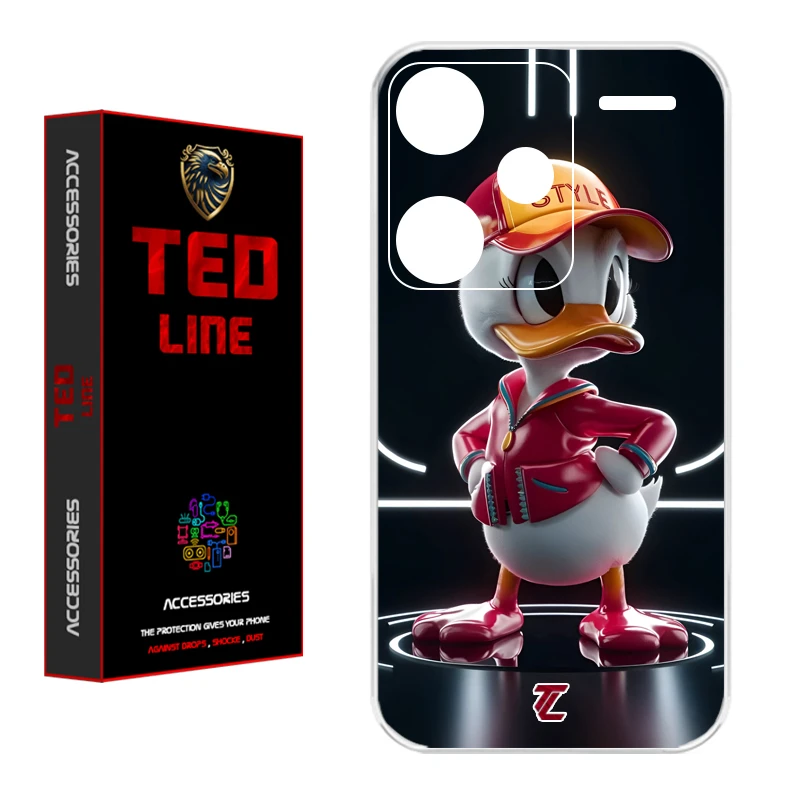 کاور تدلاین طرح دانلد داک کد 1137 مناسب برای گوشی موبایل شیائومی Redmi Note 13 Pro Plus