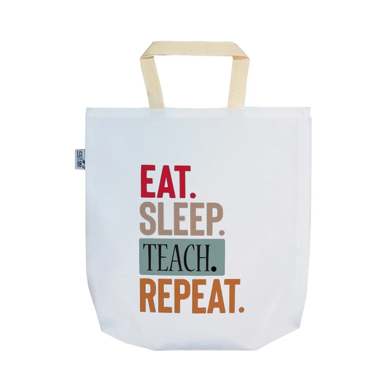 ساک خرید ترمه طراحان ایده مدل معلم کد job0019 - SS