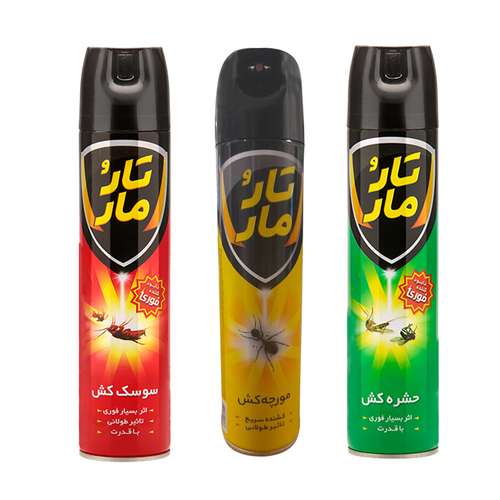 حشره کش سوسک کش و مورچه کش تار و مار مدل HsSgMz حجم 400 میلی لیتر