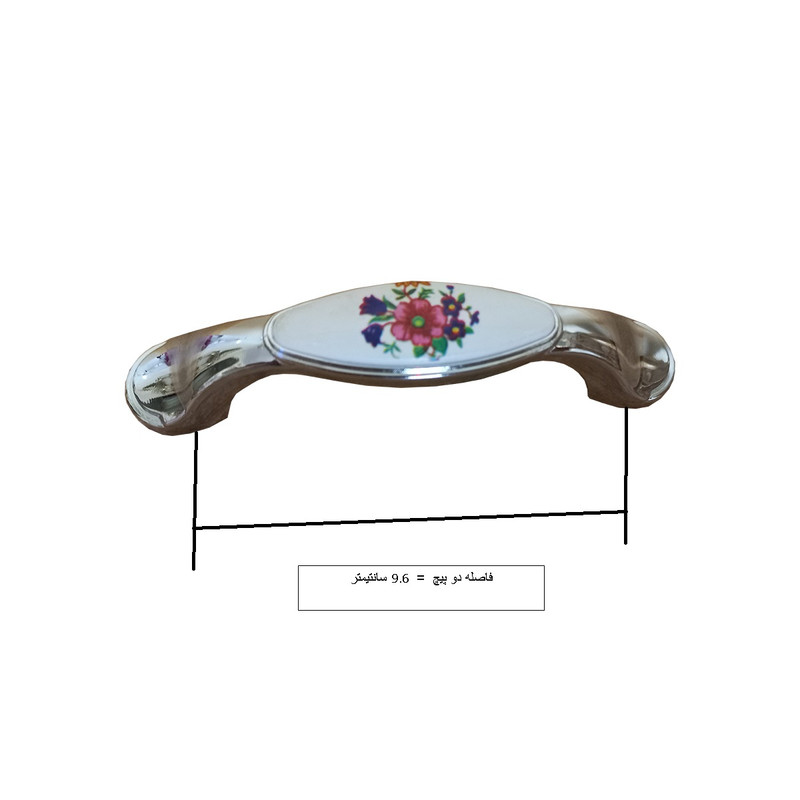 دستگیره کابینت مدل PA96 بسته 5 عددی
