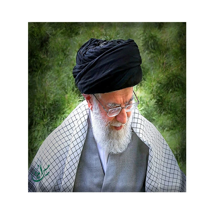 کاشی مبین ایده طرح حضرت آیت الله خامنه ای کد 1153