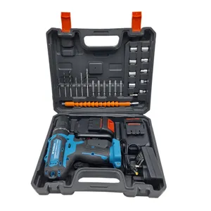 مجموعه 26 عددی دریل چکشی شارژی صنعتی مسترز مدل 48VF