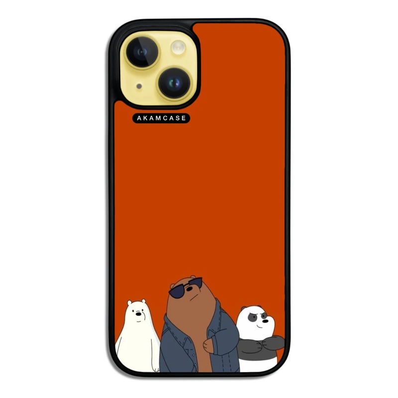 کاور آکام مدل AMCWA15-BARE BEAR1 مناسب برای گوشی موبایل اپل iPhone 15