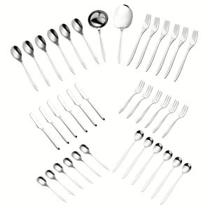 سرویس قاشق و چنگال 38 پارچه جی فی نی مدل G-03 لاکچری