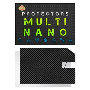 Multi Nano X-F1C Model Carbon Rear Skin Suitable For Asus VivoBook 15 X1504V 15.6 inch 2023 Laptop