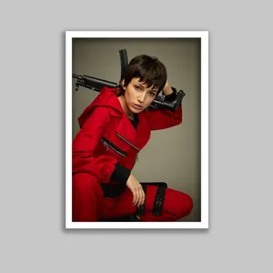 تابلو مدل توکیو سریال خانه کاغذی Money Heist کد LA-G10627