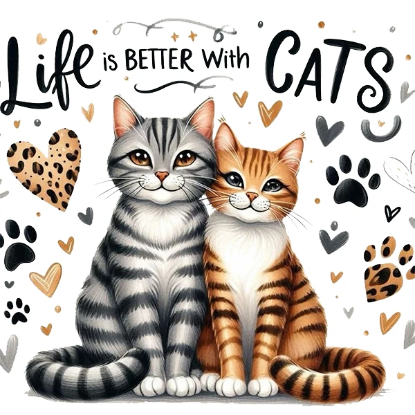 استیکر پارچه و لباس پاد آفرین طرح گربه کد 1262