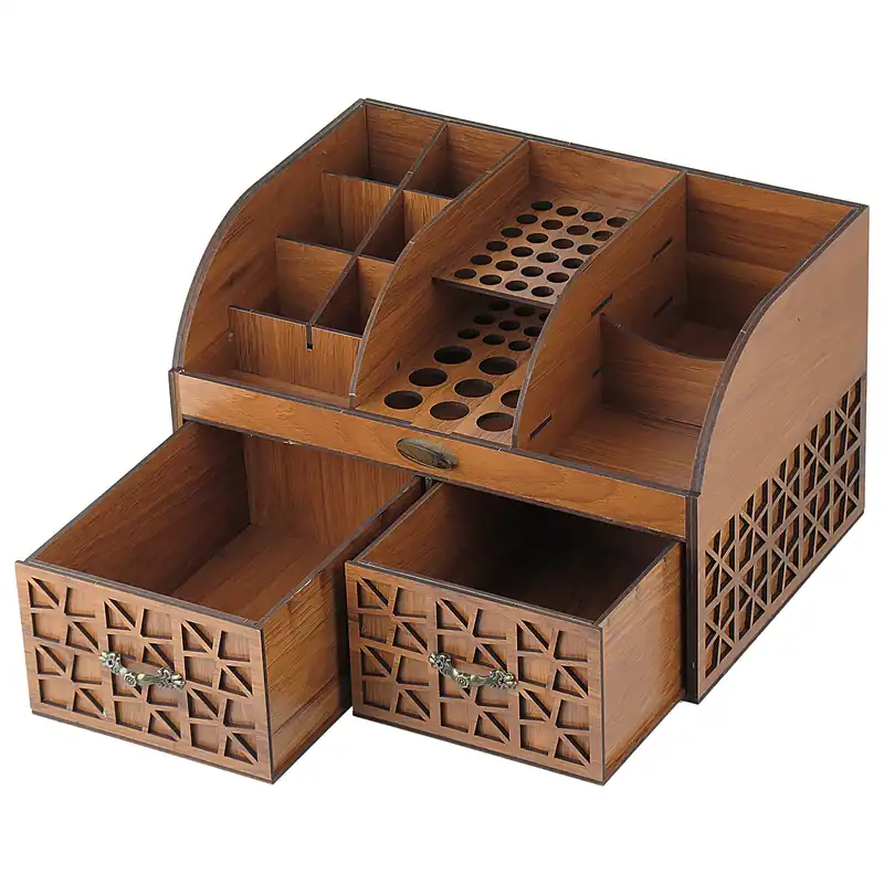 استند لوازم آرایشی مدل چوبی 2023