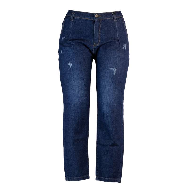 شلوار جین زنانه مدل مام استایل JMS001