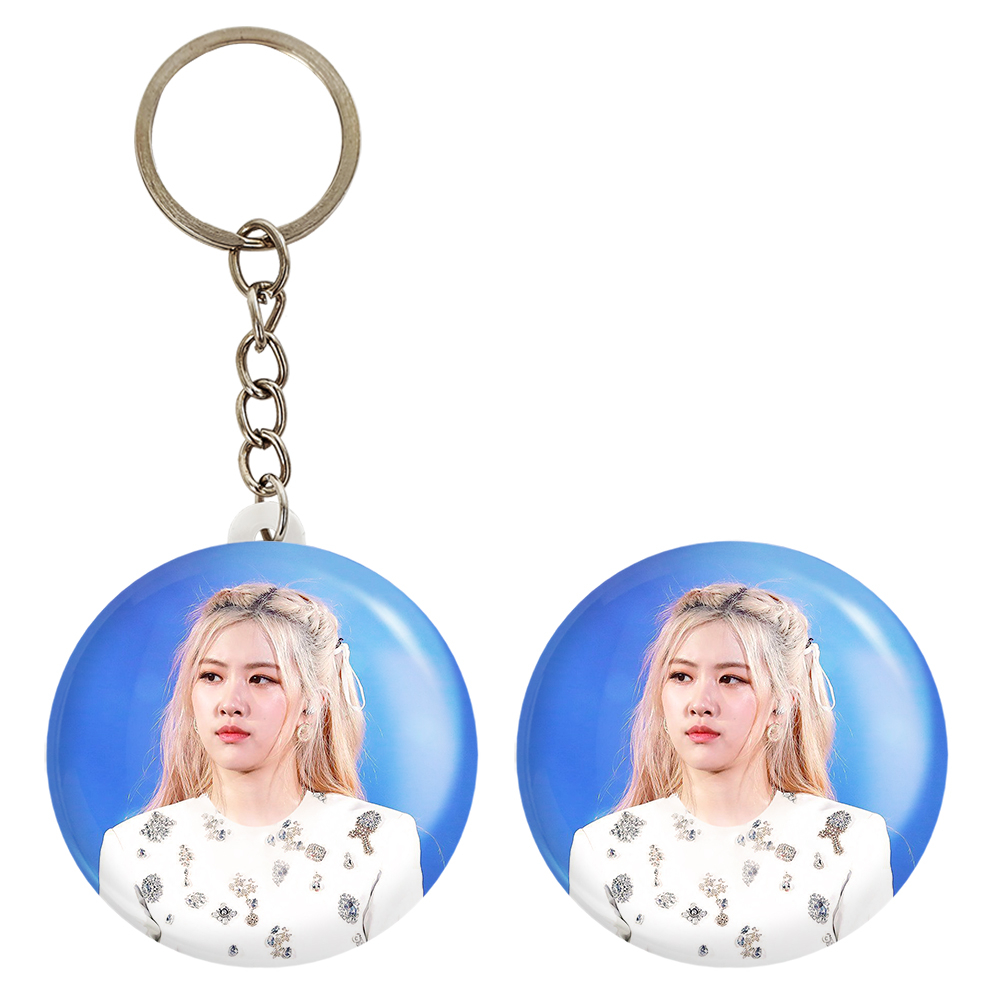 پیکسل خندالو مدل رزی بلک پینک کد 14408 به همراه جاکلیدی