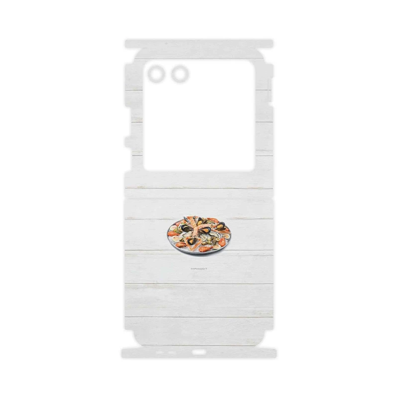 برچسب پوششی ماهوت مدل Seafood-FullSkin مناسب برای گوشی موبایل موتورولا Razr 40 Ultra